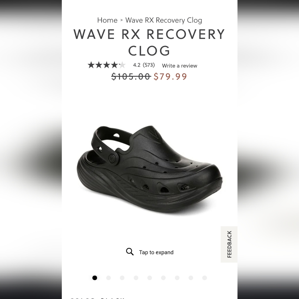 VIONIC Unisex Wave Rx Clog